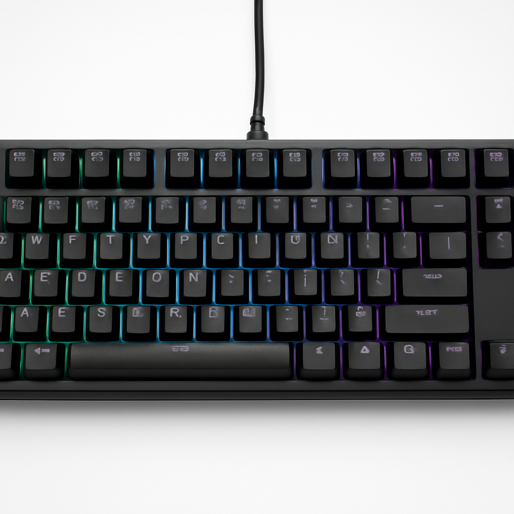 Teclado Mecânico Gamer RGB Switch Red